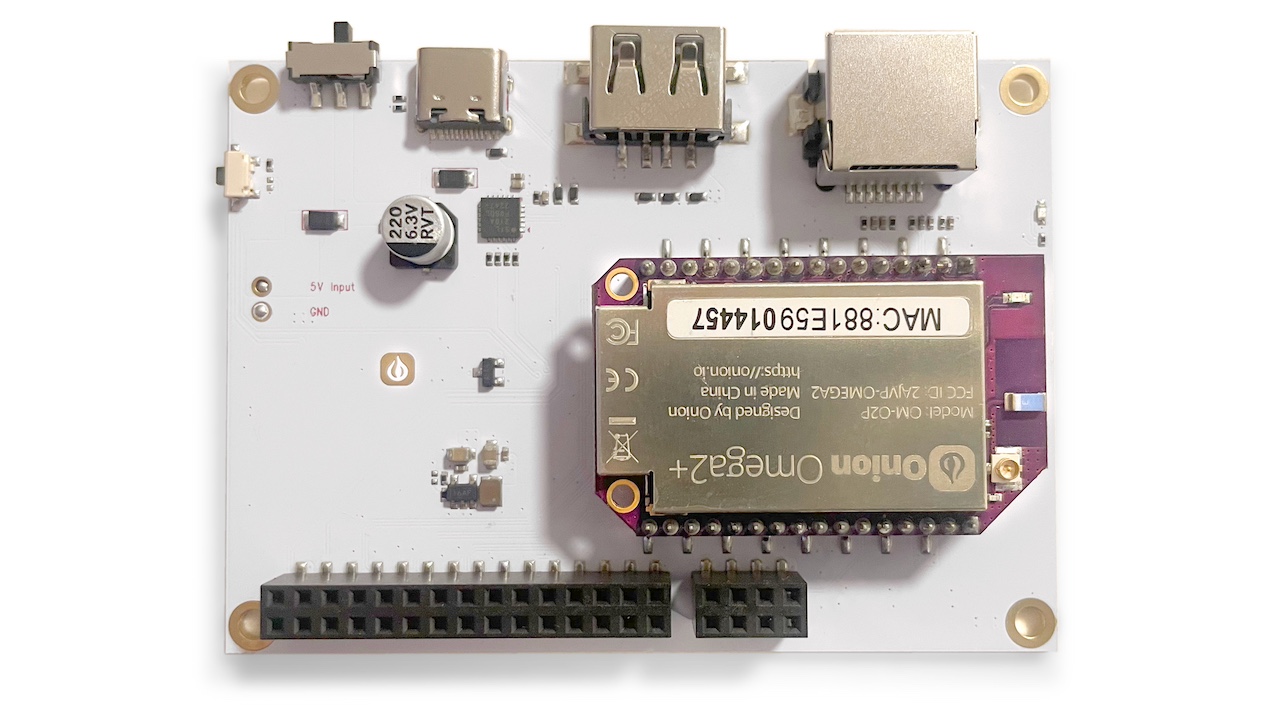 omega2 eval board